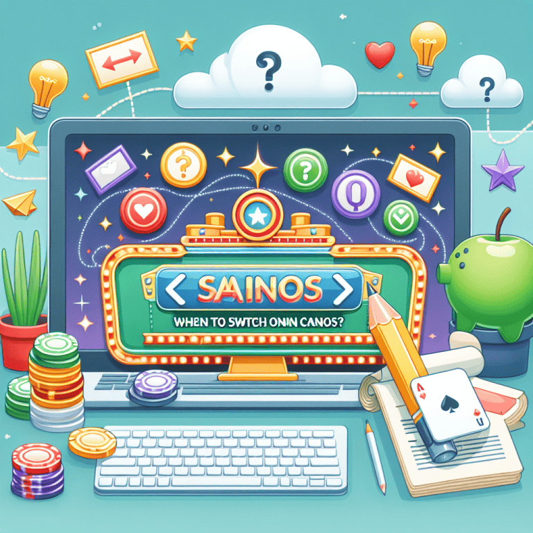 If you realize that it’s time to switch casinos